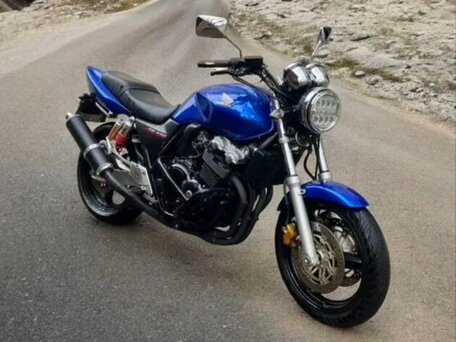 2008 Honda CB 400N, синий, 550000 рублей, вид 1