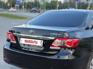 2010 Toyota Corolla X (E140, E150) Рестайлинг, чёрный, 1145000 рублей, вид 5