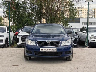 2012 Skoda Octavia II (A5) Рестайлинг, синий, 554900 рублей, вид 2