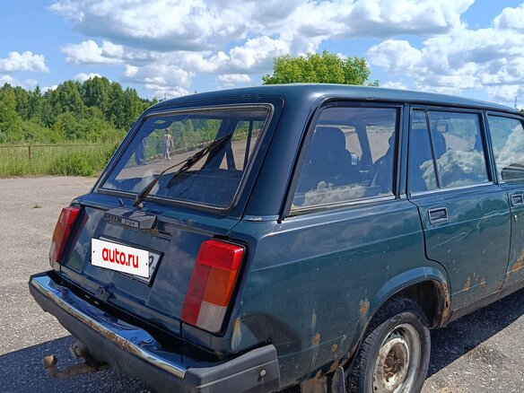 2007 Lada (ВАЗ) 2104, зелёный, 80000 рублей - вид 6