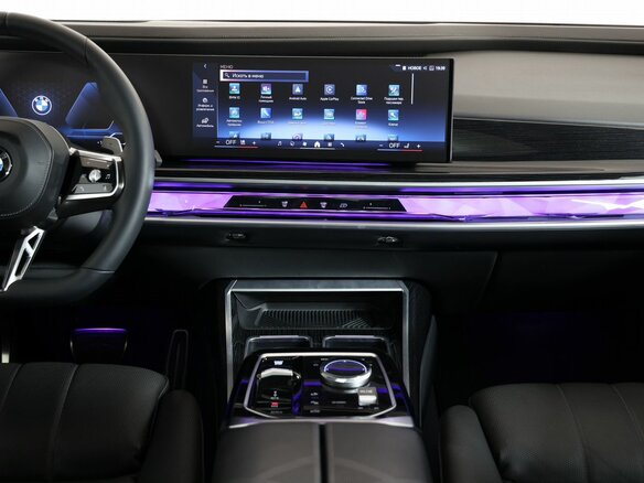 2023 BMW 7 серии 740d xDrive VII (G70), чёрный, 11223000 рублей - вид 17