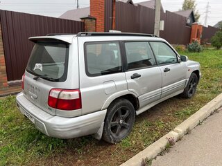2001 Subaru Forester I Рестайлинг, серебристый, 240000 рублей, вид 4