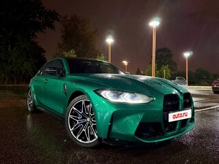 2022 BMW M3 Competition Package VI (G80), зелёный, 8500000 рублей, вид 3