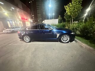 2013 Jaguar XF I Рестайлинг, синий, 1250000 рублей, вид 2