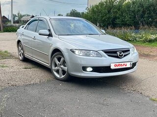 2006 Mazda 6 I (GG) Рестайлинг, серый, 730000 рублей, вид 2