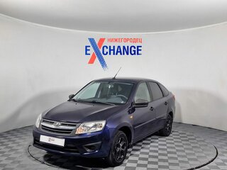 2017 Lada (ВАЗ) Granta I, синий, 480000 рублей, вид 1
