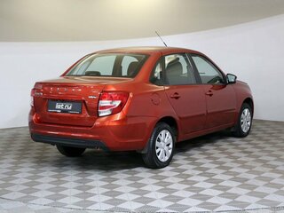 2021 Lada (ВАЗ) Granta I Рестайлинг, красный, 595000 рублей, вид 5