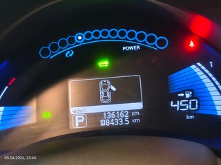 2012 Nissan Leaf I (ZE0/AZE0), белый, 1650000 рублей, вид 3