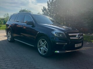 2015 Mercedes-Benz GL-Класс 400 II (X166), синий, 3250000 рублей, вид 5