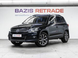 2011 Volkswagen Tiguan I Рестайлинг, чёрный, 950000 рублей, вид 1