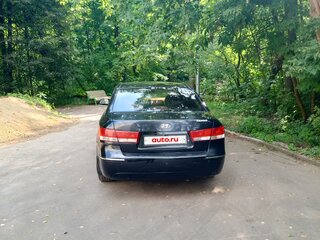 2008 Hyundai Sonata V (NF) Рестайлинг, чёрный, 650000 рублей, вид 5