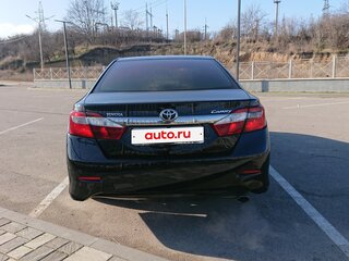 2012 Toyota Camry VII (XV50), чёрный, 1600000 рублей, вид 4