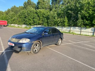 2005 Toyota Corolla IX (E120, E130) Рестайлинг, синий, 220000 рублей, вид 3