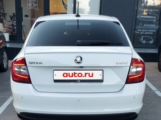 2018 Skoda Rapid I Рестайлинг, белый, 1000000 рублей, вид 4