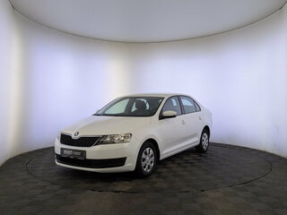 2019 Skoda Rapid I Рестайлинг, белый, 925000 рублей, вид 1