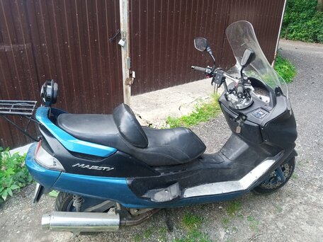 1997 Yamaha Majesty 250, голубой, 70000 рублей, вид 3