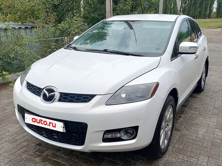 2007 Mazda CX-7 I, белый, 830000 рублей, вид 1