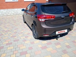 2017 Kia Rio III Рестайлинг, коричневый, 1150000 рублей, вид 4