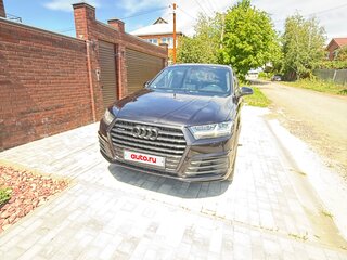 2018 Audi Q7 II (4M), чёрный, 4500000 рублей, вид 1