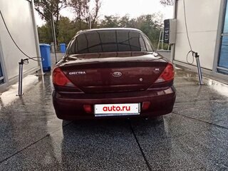 2008 Kia Spectra I Рестайлинг 2, красный, 215000 рублей, вид 4