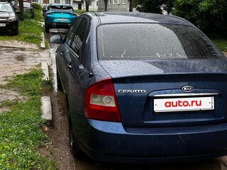 2005 Kia Cerato I, синий, 439000 рублей, вид 4