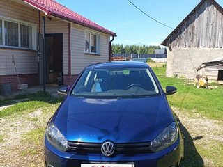 2012 Volkswagen Golf VI, синий, 900000 рублей, вид 4