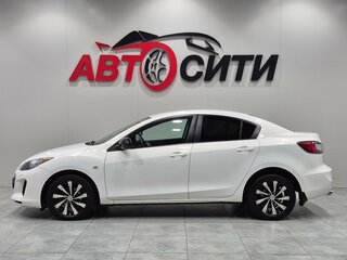 2013 Mazda 3 II (BL) Рестайлинг, белый, 1070000 рублей, вид 4