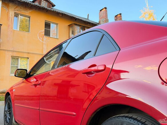 2006 Mazda 6 I (GG) Рестайлинг, красный - вид 11