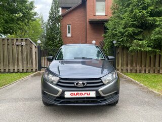 2020 Lada (ВАЗ) Granta I Рестайлинг, серый, 450000 рублей, вид 3