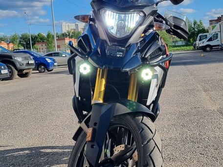2018 BMW G 310 GS, чёрный, 385000 рублей, вид 2