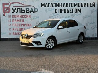 2019 Renault Logan II Рестайлинг, белый, 730000 рублей, вид 3