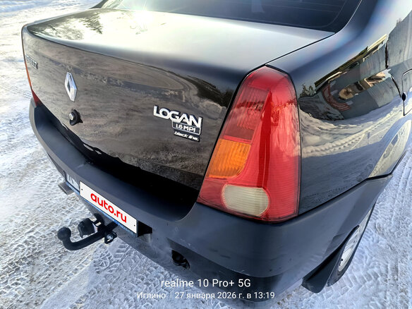 2009 Renault Logan I, чёрный, 280000 рублей - вид 17