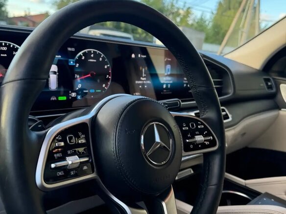 2021 Mercedes-Benz GLS 450 II (X167), чёрный - вид 5