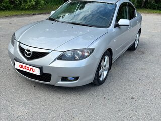 2006 Mazda 3 I (BK) Рестайлинг, серебристый, 600000 рублей, вид 1