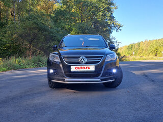 2009 Volkswagen Tiguan I, чёрный, 1200000 рублей, вид 2