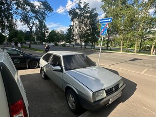 1991 Lada (ВАЗ) 2108, серебристый, 99000 рублей, вид 1