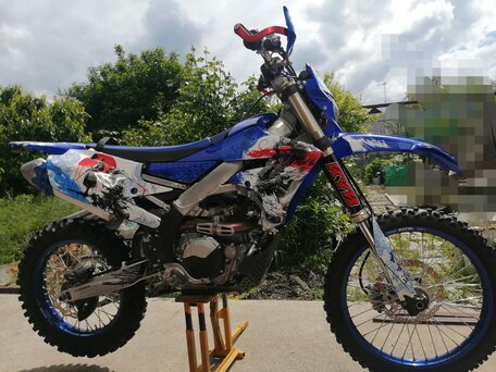 2023 Yamaha WR450F, синий, 810000 рублей, вид 5