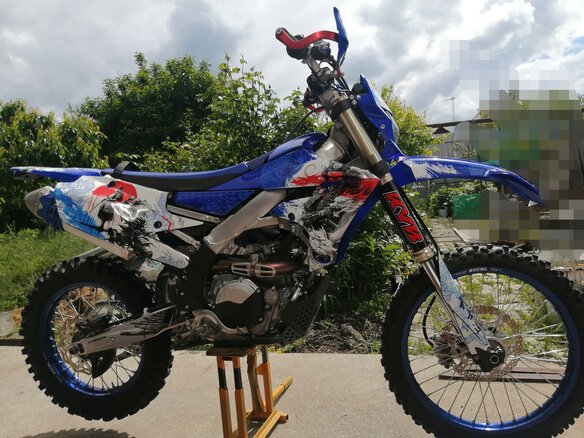 2023 Yamaha WR450F, синий, 810000 рублей - вид 5