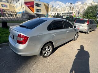 2014 Skoda Rapid I, серебристый, 1100000 рублей, вид 2