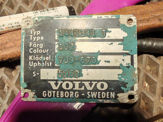 1975 Volvo 140 Series, синий, 151971 рублей, вид 4