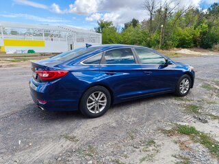 2016 Hyundai Sonata VII (LF), синий, 1150000 рублей, вид 3