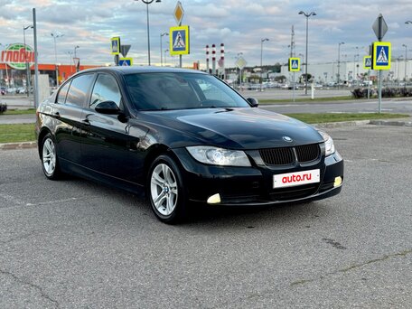 2008 BMW 3 серии 320i V (E90/E91/E92/E93), чёрный, 770000 рублей, вид 1