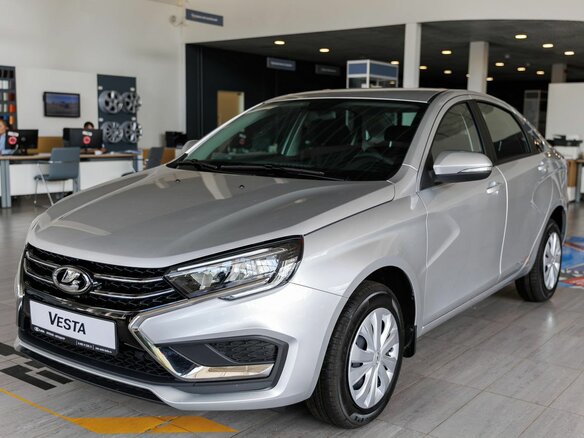 2026 Lada (ВАЗ) Vesta I Рестайлинг (NG), серебристый