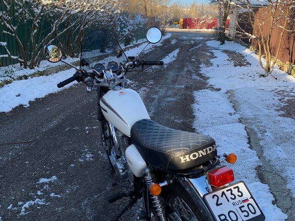 2008 Honda CB 400SS, белый, 430000 рублей - вид 2
