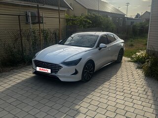 2021 Hyundai Sonata VIII (DN8), белый, 2180000 рублей, вид 3