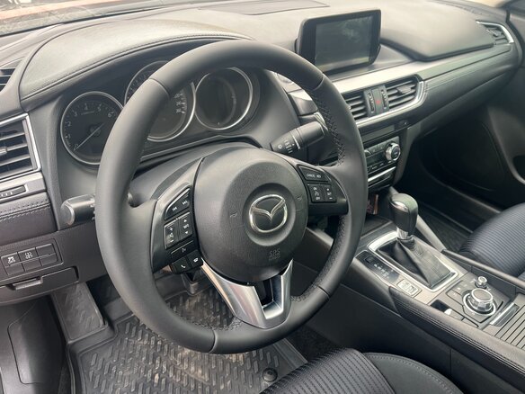 2015 Mazda 6 III (GJ) Рестайлинг, красный, 1690000 рублей - вид 8
