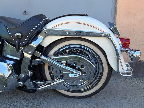 1995 Harley-Davidson Heritage, белый, 850000 рублей - вид 18