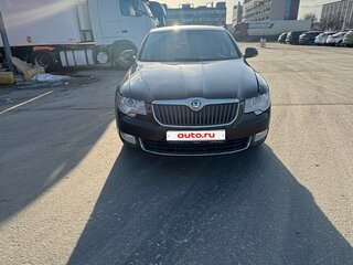 2012 Skoda Superb II, коричневый, 750000 рублей, вид 1