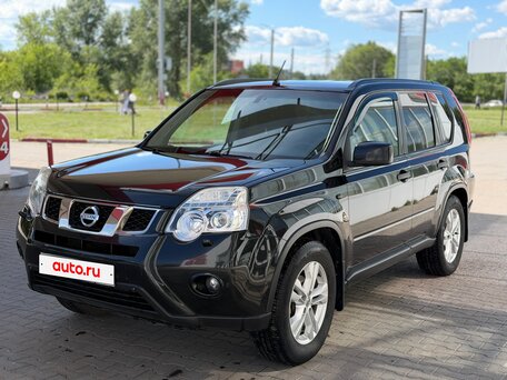 2012 Nissan X-Trail II Рестайлинг, чёрный, 1170000 рублей, вид 1