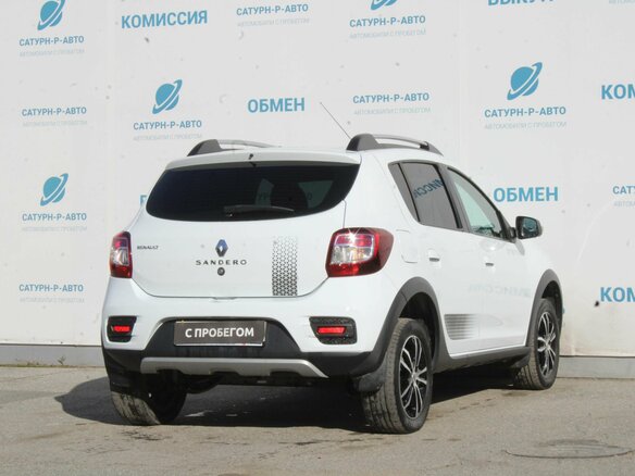 2018 Renault Sandero Stepway II, белый, 1090000 рублей - вид 4